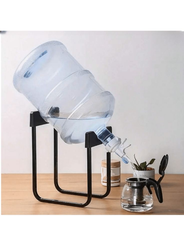 💧 Space-Saving Water Dispenser Stand | Heavy-Duty Gallon Bottle Holder for Easy Pouring 🏠✨