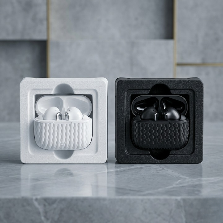 Buds Pro 5 Wireless Bluetooth Earbuds – ANC + ENC Noise Cancellation | Touch Control | Premium Sound | Long Battery Life