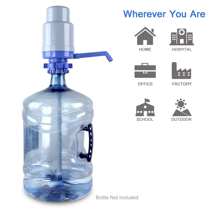 💧 Manual Water Dispenser Pump | Portable Hand Press Drinking Water Pump for Gallon Bottles 🥤✨