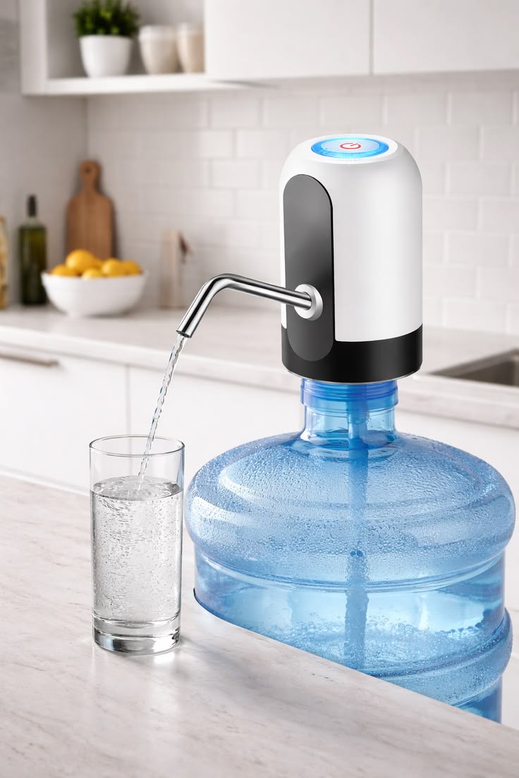 💧 Rechargeable Automatic Water Dispenser Pump | USB Electric Water Bottle Pump for Gallon Bottles 🥤⚡