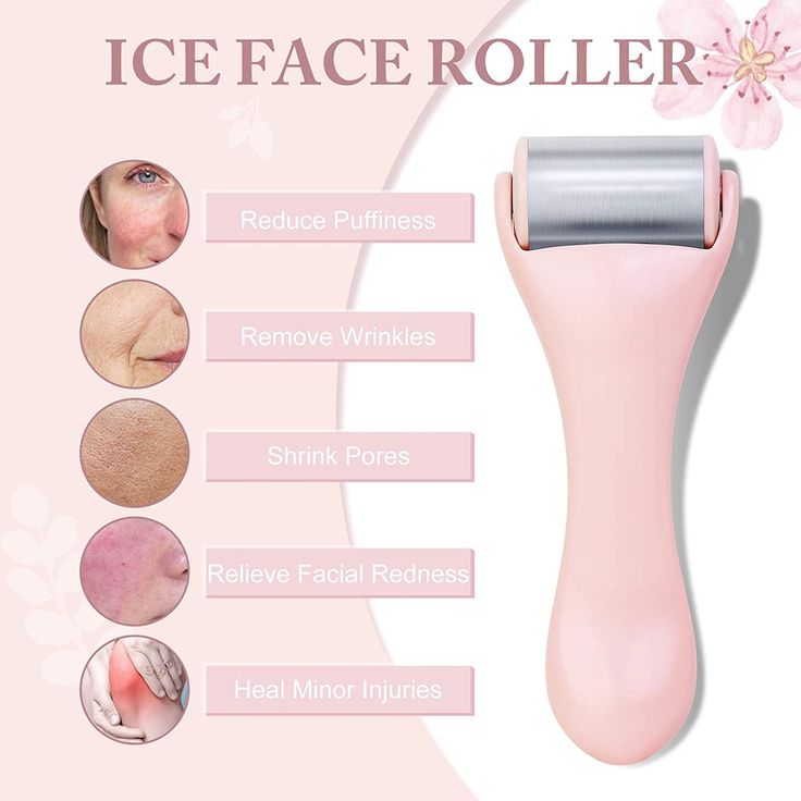 ❄️ Ice Roller for Face – Cooling Facial Massager for Refreshing & Glowing Skin