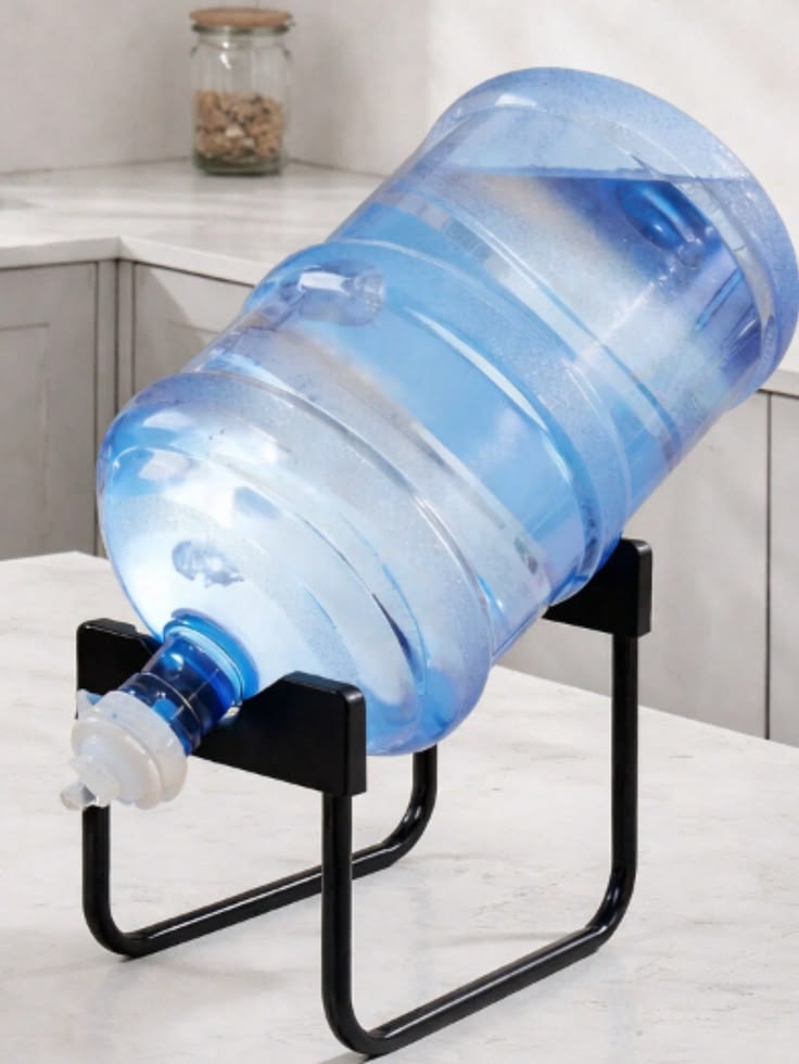 💧 Space-Saving Water Dispenser Stand | Heavy-Duty Gallon Bottle Holder for Easy Pouring 🏠✨