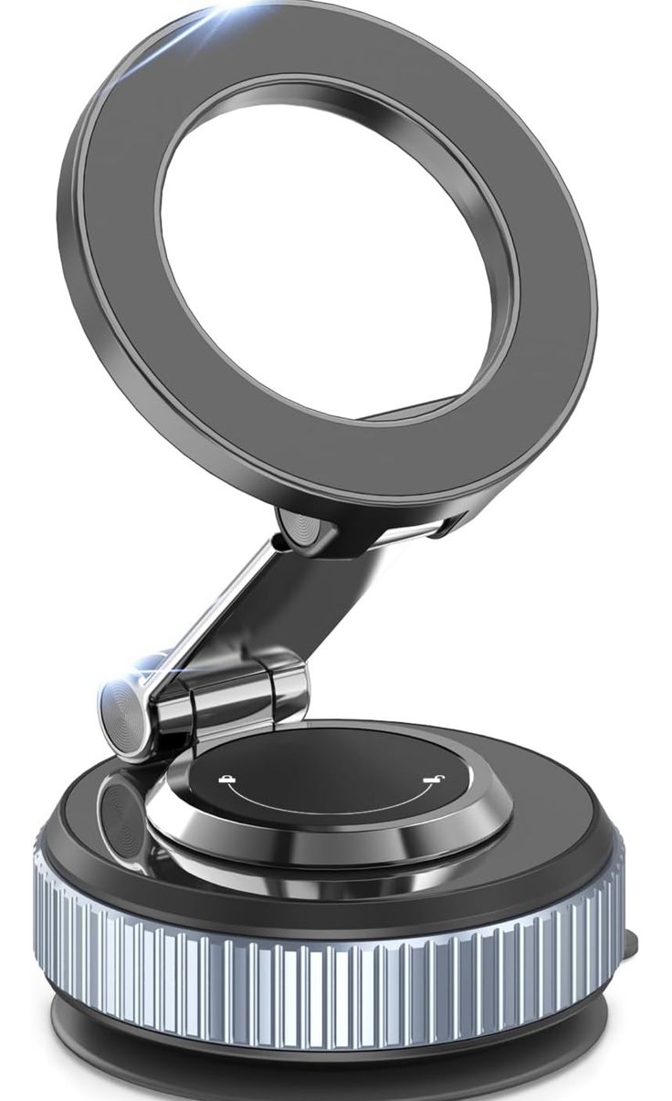 Ulanzi Magnetic Phone Mount | MagSafe Car & Desk Holder with Heavy-Duty Suction Cup & 360° Rotation 🚗⚡